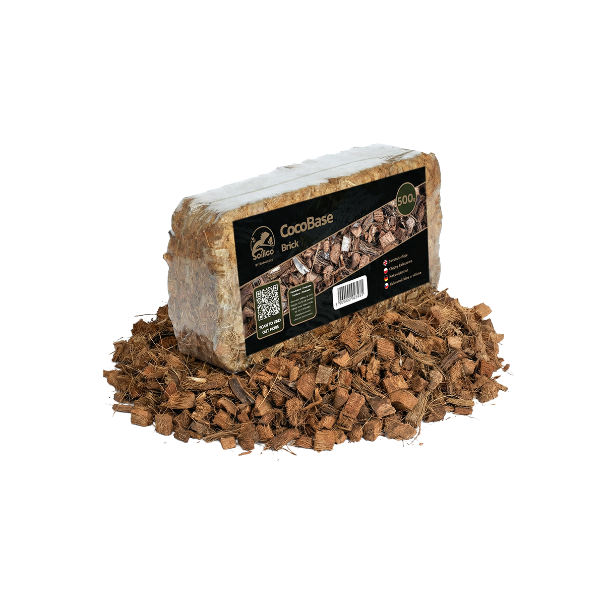SOILICO CocoBase BRICK - Kokosziegel grob