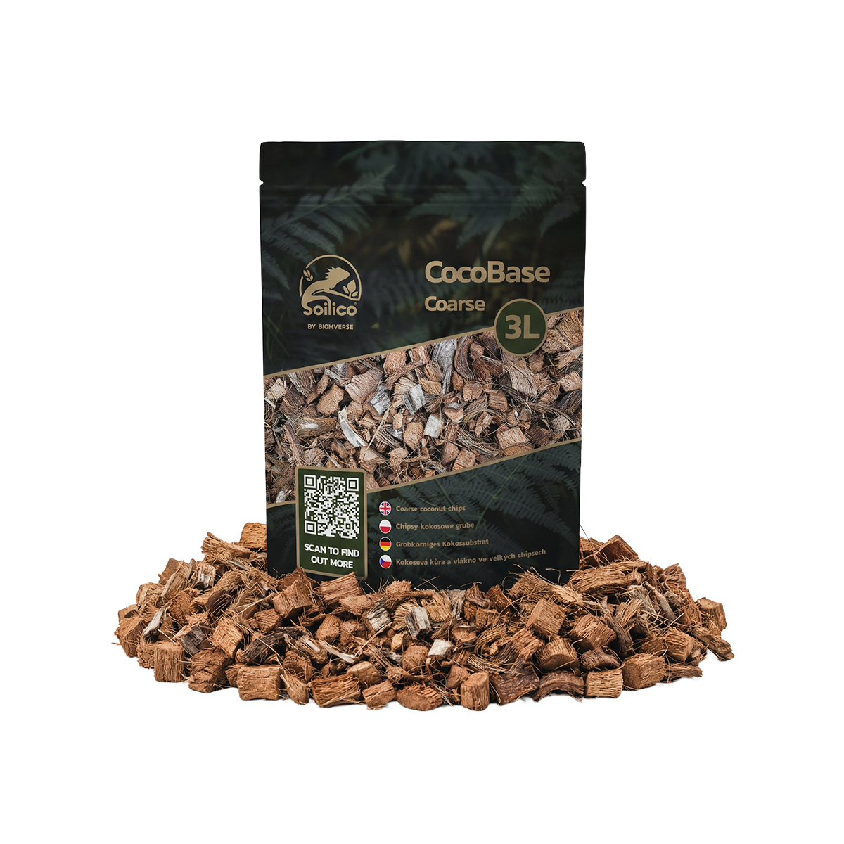 SOILICO CocoBase Coarse - Kokossubstrat grob