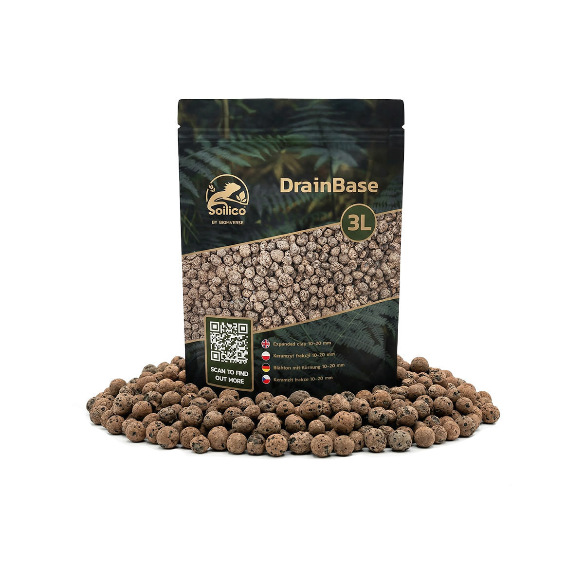 SOILICO DrainBase - Blähtonkugeln