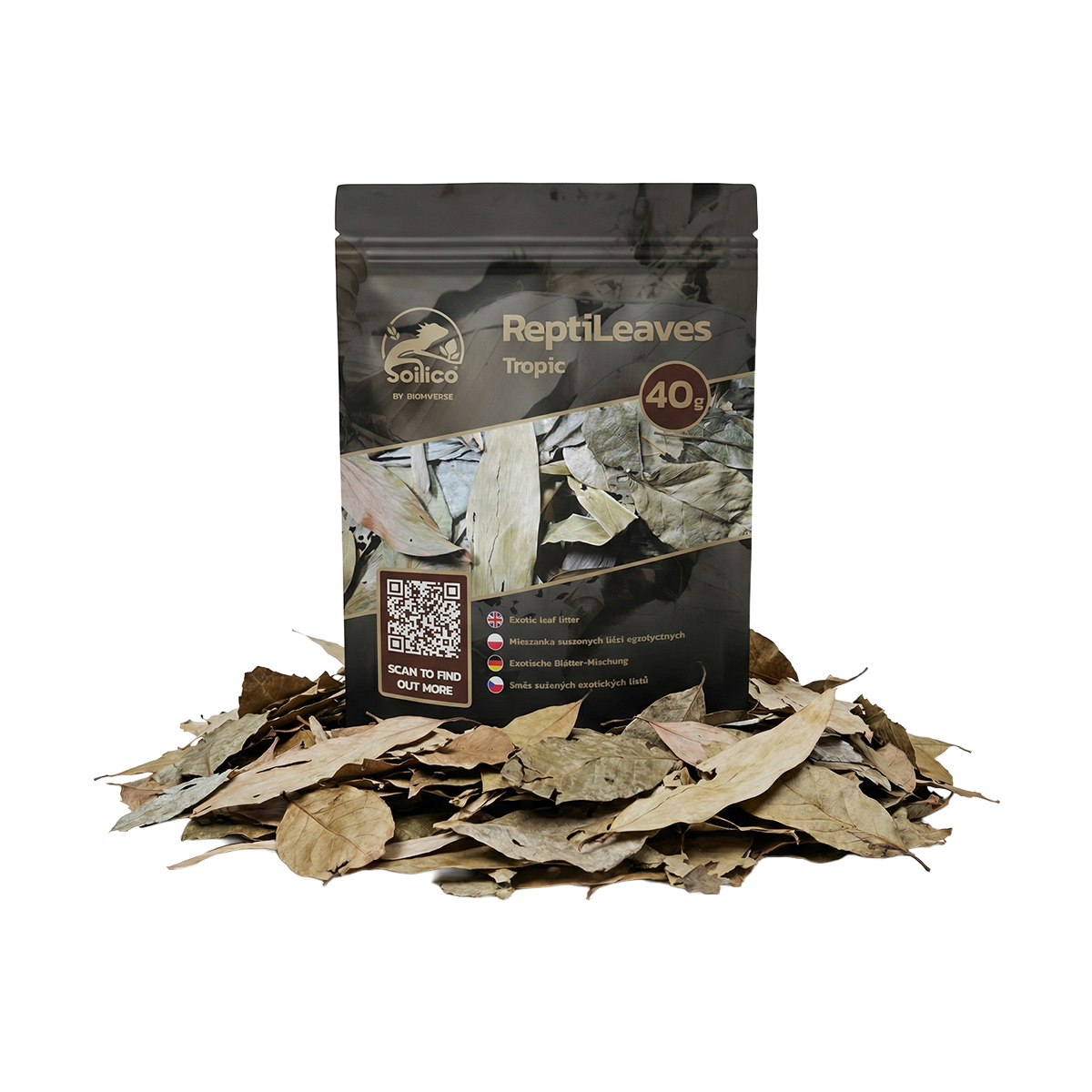 SOILICO ReptiLeaves TROPIC - Tropische Blätter-Mischung